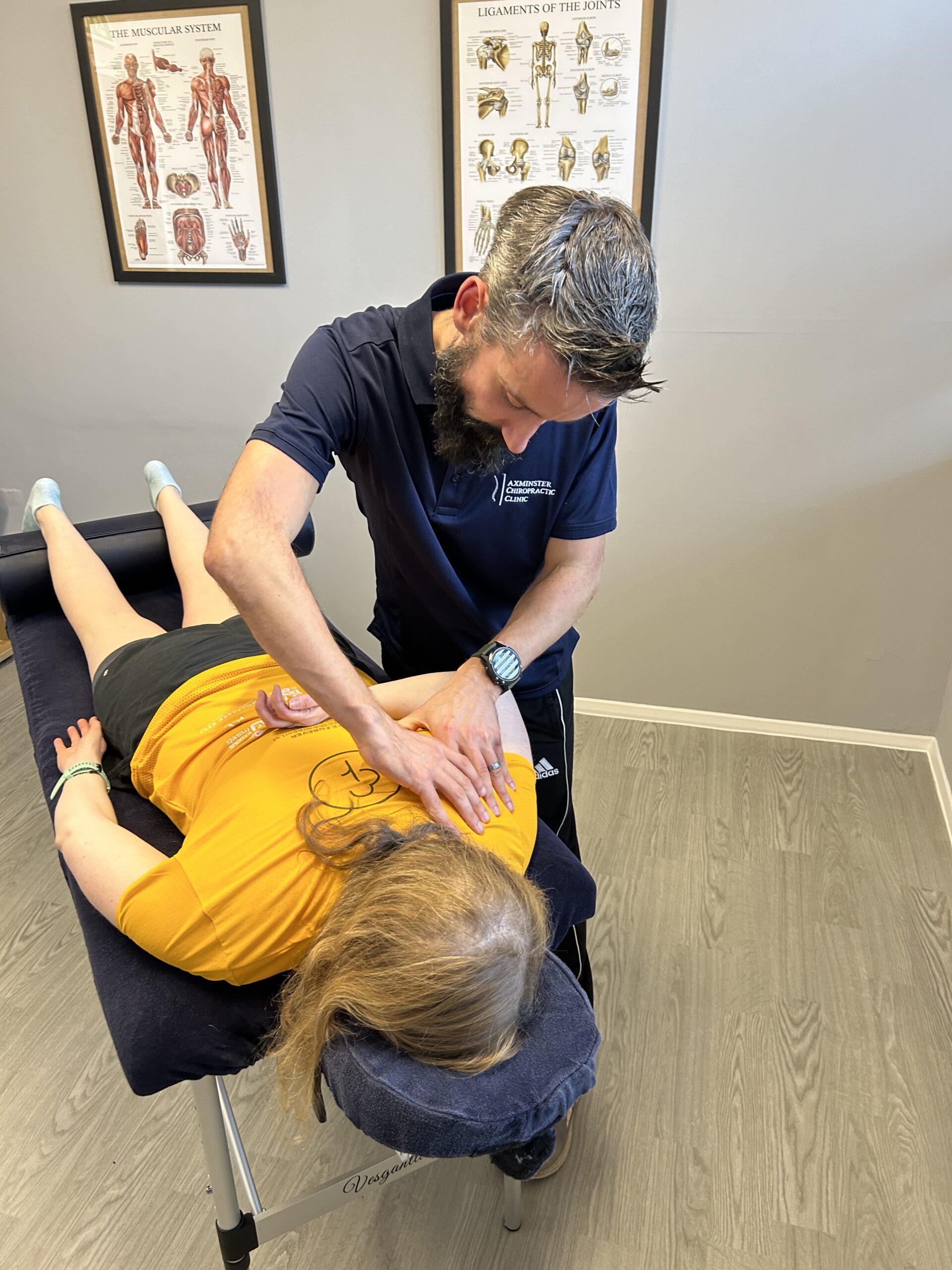 Sports massage treatment