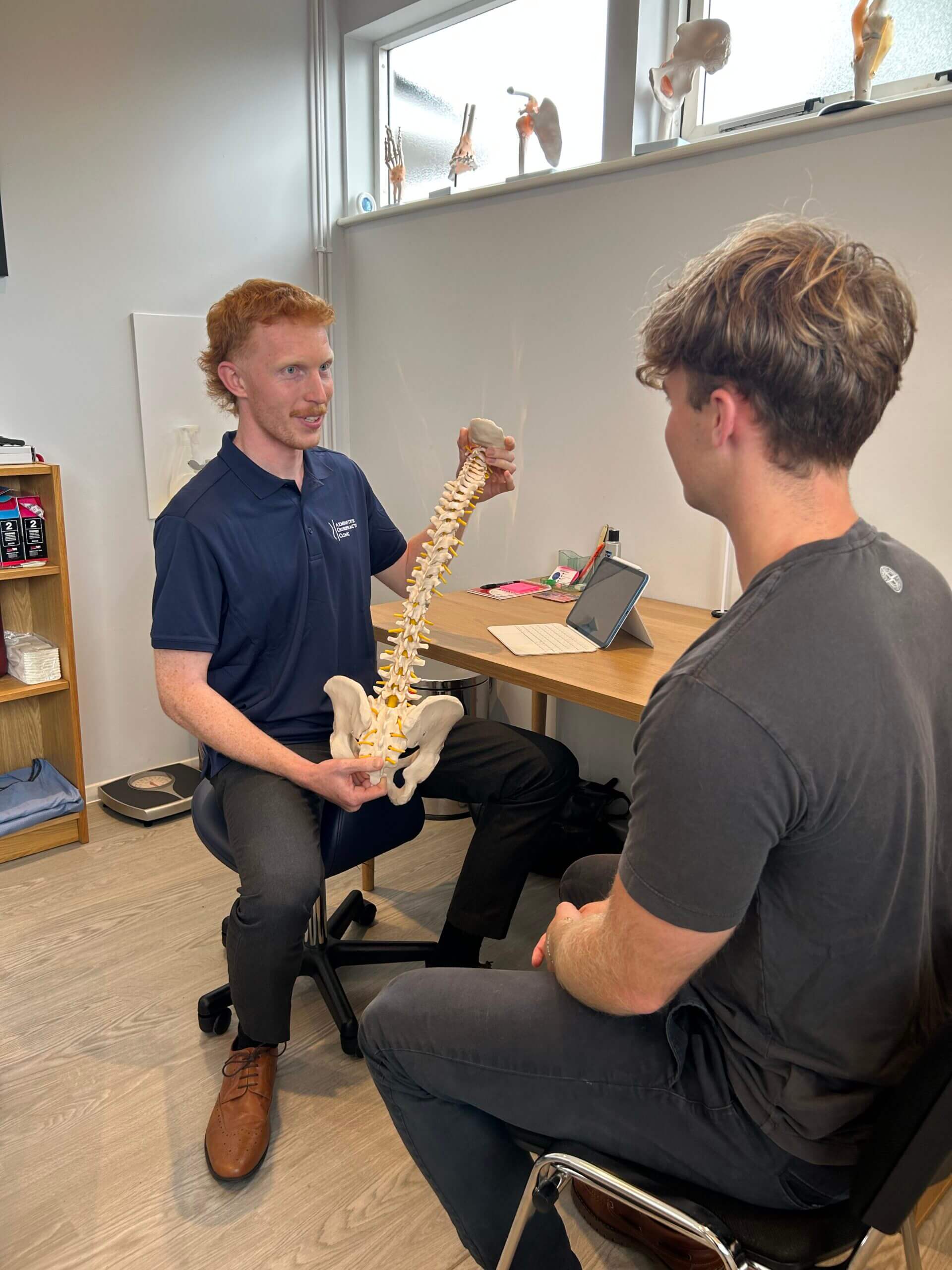 Sports massage treatment